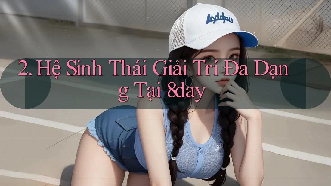 2. Hệ Sinh Thái Giải Trí Đa Dạng Tại 8day