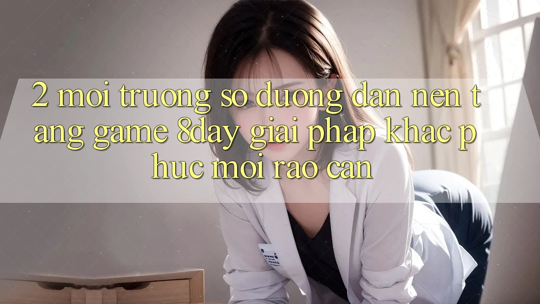 2. Môi trường số Đường dẫn Nền Tảng Game 8day: Giải Pháp Khắc Phục Mọi Rào Cản
