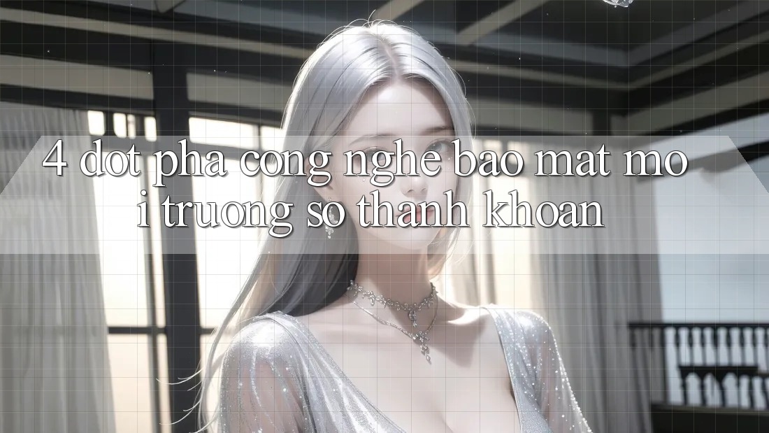 4. Đột Phá Công Nghệ Bảo mật & Môi trường số Thanh Khoản