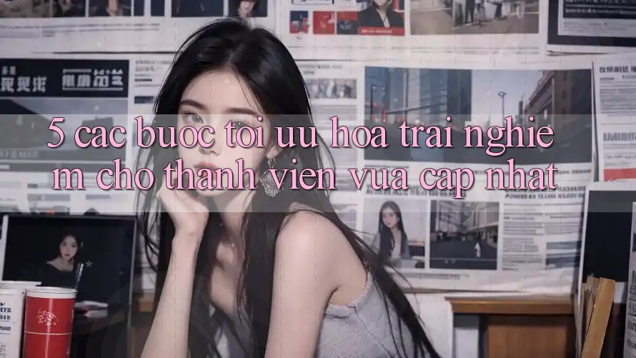 5. Các bước Tối Ưu Hóa Trải Nghiệm Cho Thành Viên Vừa cập nhật 5. Các bước Tối Ưu Hóa Trải Nghiệm Cho Thành Viên Vừa cập nhật