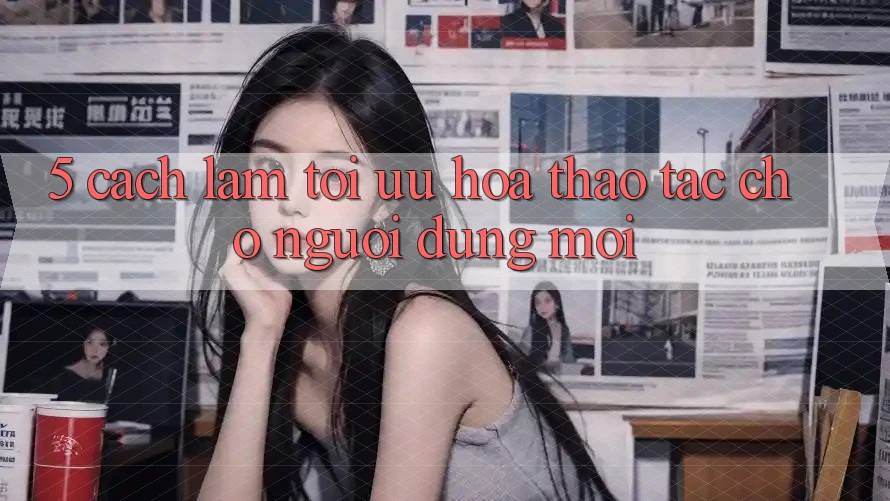 5. Cách làm Tối Ưu Hóa Thao tác Cho Người dùng Mới