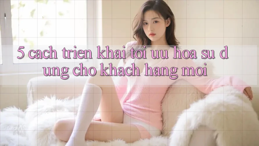 5. Cách triển khai Tối Ưu Hóa Sử dụng Cho Khách hàng Mới 5. Cách triển khai Tối Ưu Hóa Sử dụng Cho Khách hàng Mới
