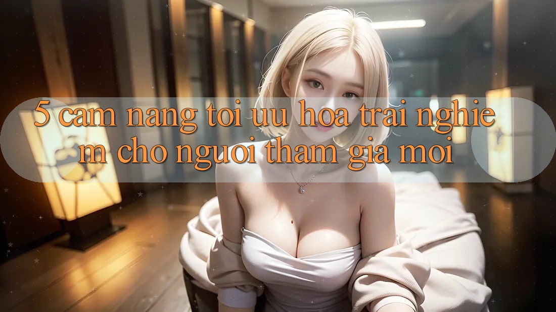 5. Cẩm nang Tối Ưu Hóa Trải nghiệm Cho Người tham gia Mới