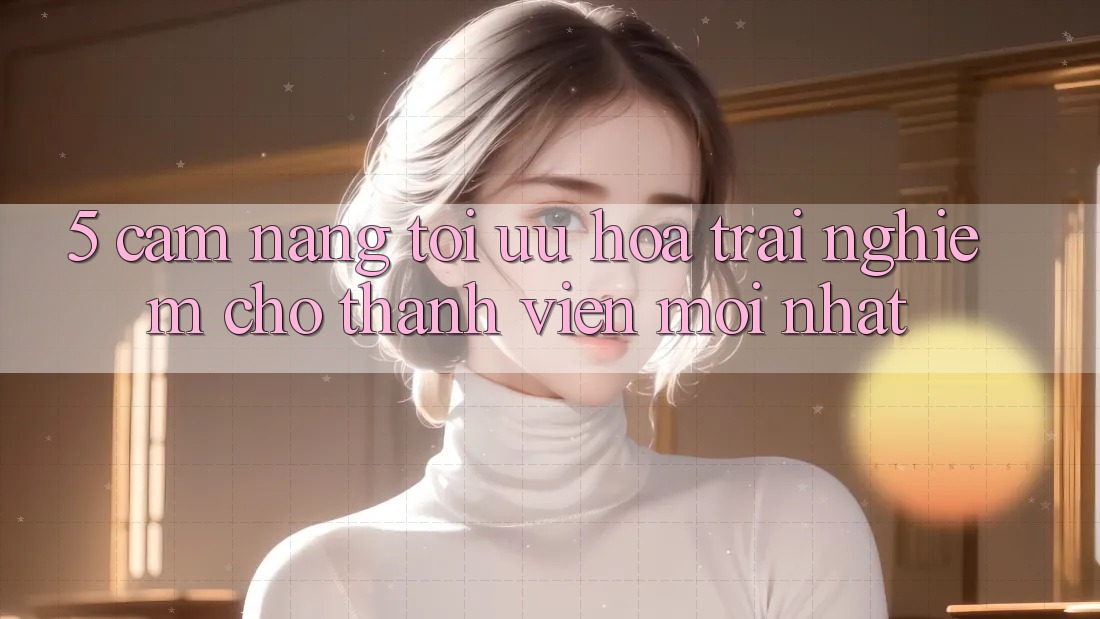 5. Cẩm nang Tối Ưu Hóa Trải Nghiệm Cho Thành Viên Mới nhất