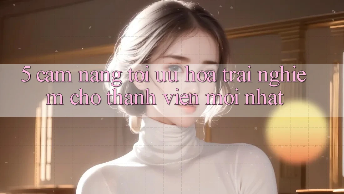 5. Cẩm nang Tối Ưu Hóa Trải Nghiệm Cho Thành Viên Mới nhất