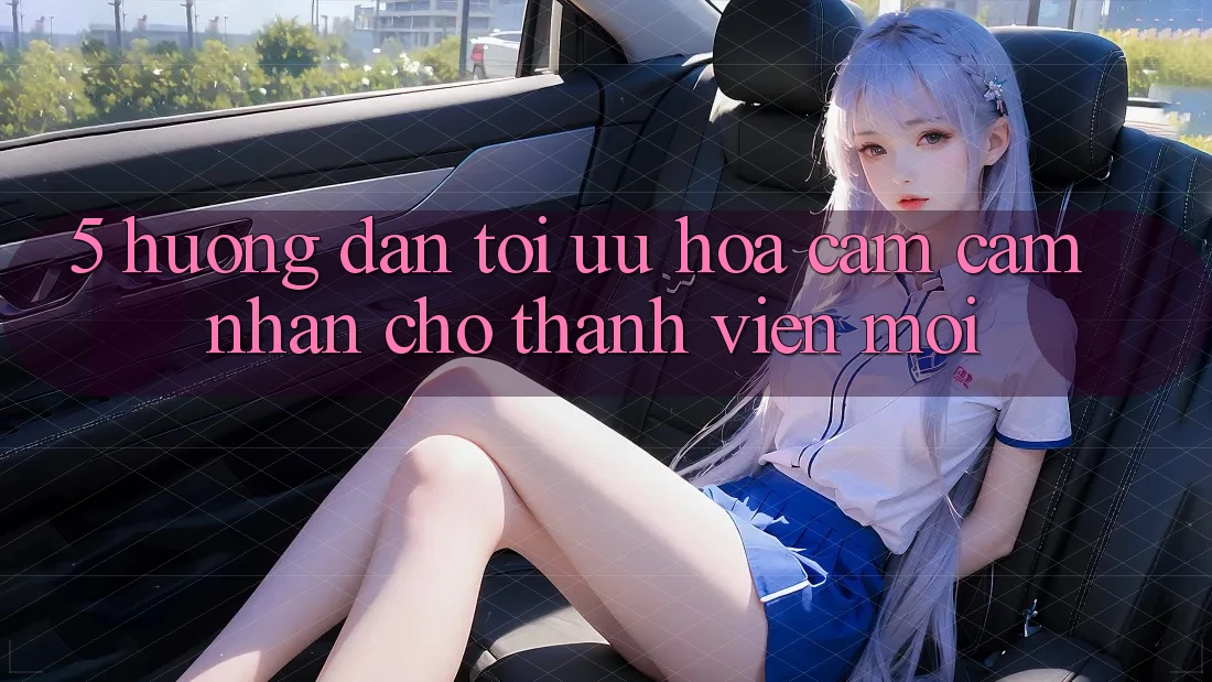 5. Hướng Dẫn Tối Ưu Hóa Cảm cảm nhận Cho Thành Viên Mới