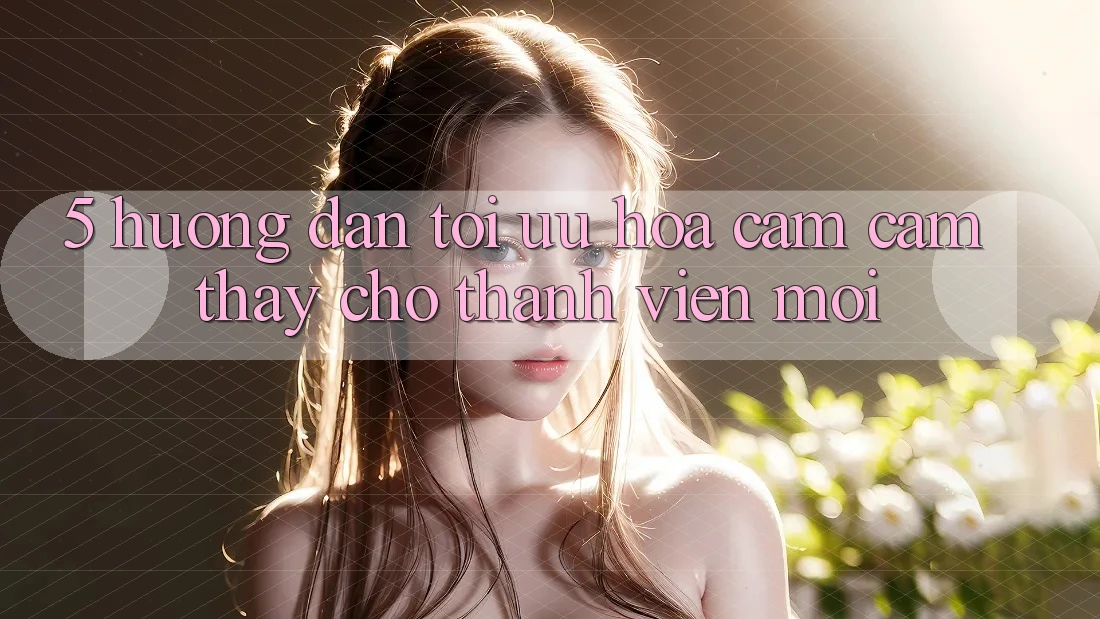 5. Hướng Dẫn Tối Ưu Hóa Cảm cảm thấy Cho Thành Viên Mới 5. Hướng Dẫn Tối Ưu Hóa Cảm cảm thấy Cho Thành Viên Mới