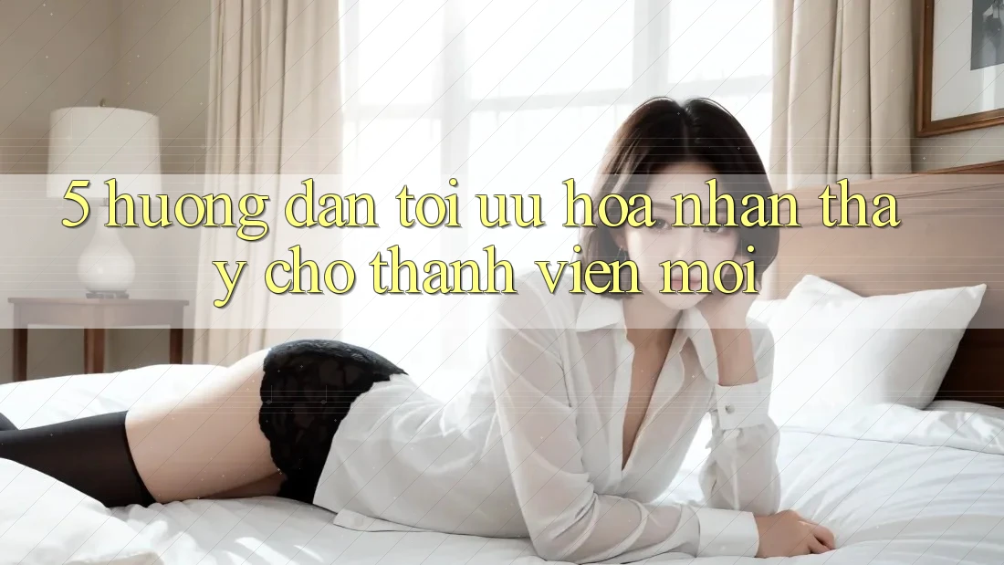 5. Hướng Dẫn Tối Ưu Hóa Nhận thấy Cho Thành Viên Mới