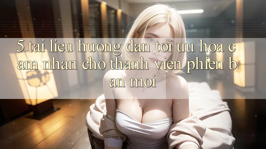 5. Tài liệu hướng dẫn Tối Ưu Hóa Cảm nhận Cho Thành viên Phiên bản mới 5. Tài liệu hướng dẫn Tối Ưu Hóa Cảm nhận Cho Thành viên Phiên bản mới