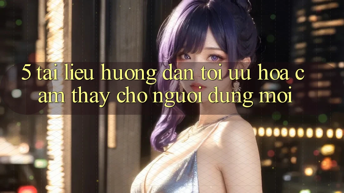 5. Tài liệu hướng dẫn Tối Ưu Hóa Cảm thấy Cho Người dùng Mới