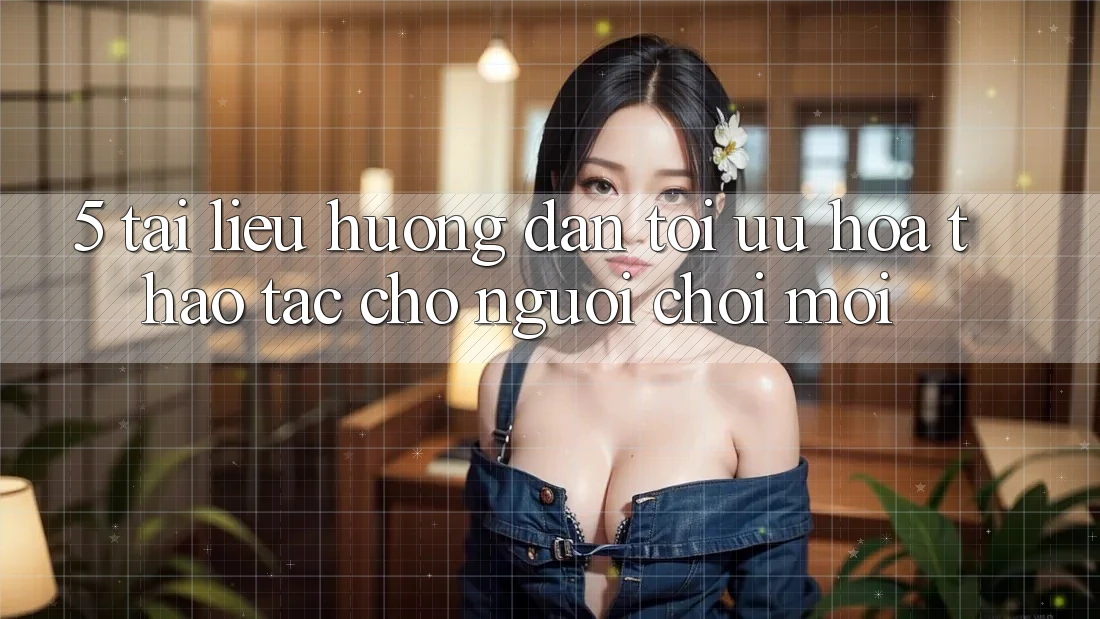5. Tài liệu hướng dẫn Tối Ưu Hóa Thao tác Cho Người chơi Mới 5. Tài liệu hướng dẫn Tối Ưu Hóa Thao tác Cho Người chơi Mới