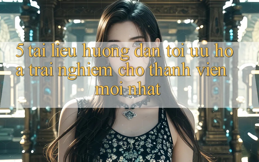 5. Tài liệu hướng dẫn Tối Ưu Hóa Trải Nghiệm Cho Thành Viên Mới nhất