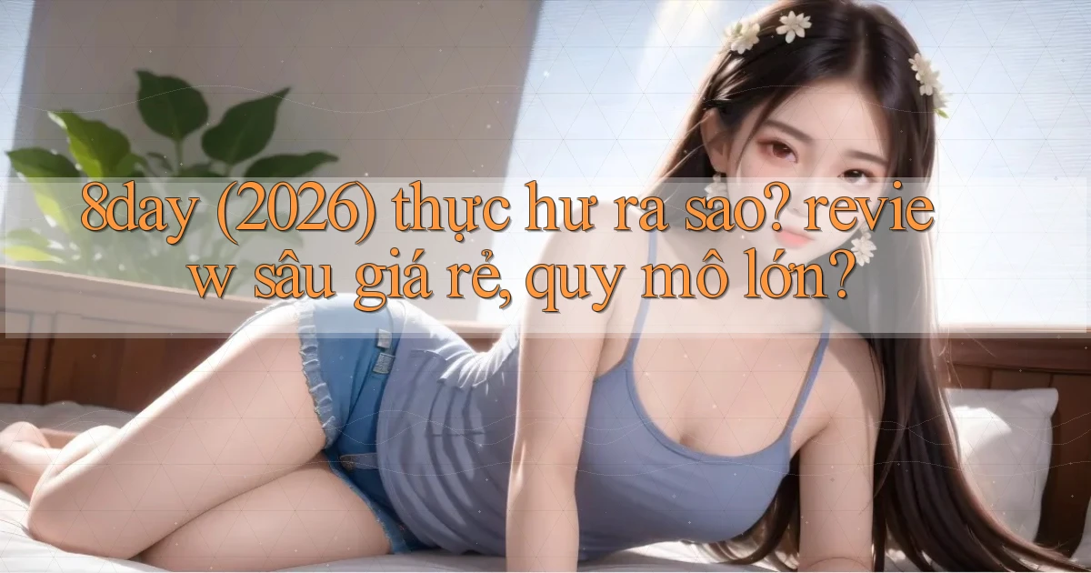 8day (2026) thực hư ra sao review sâu giá rẻ, quy mô lớn