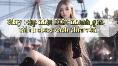 8day cập nhật 2026 nhanh gọn, cài từ store cách chia vốn