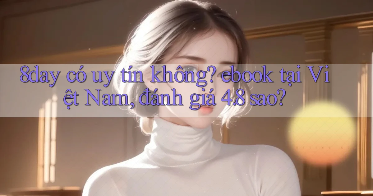 8day có uy tín không ebook tại Việt Nam, đánh giá 4.8 sao