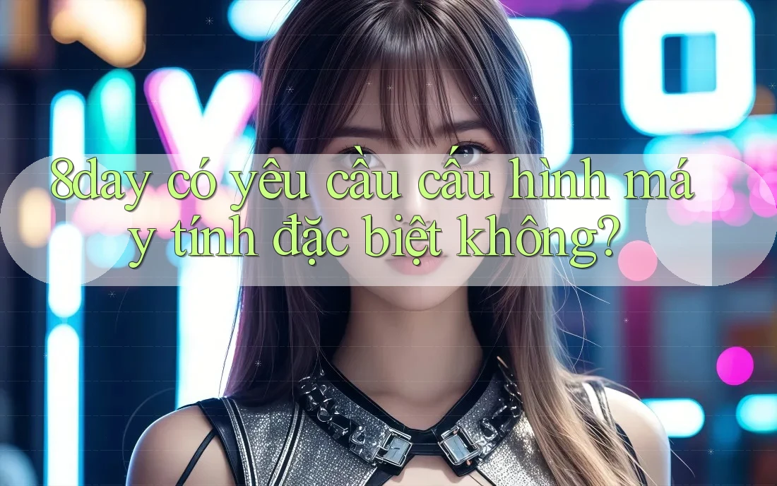 8day có yêu cầu cấu hình máy tính đặc biệt không? 8day có yêu cầu cấu hình máy tính đặc biệt không?