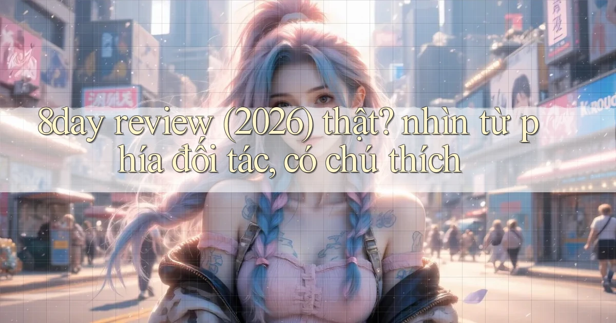 8day review (2026) thật nhìn từ phía đối tác, có chú thích