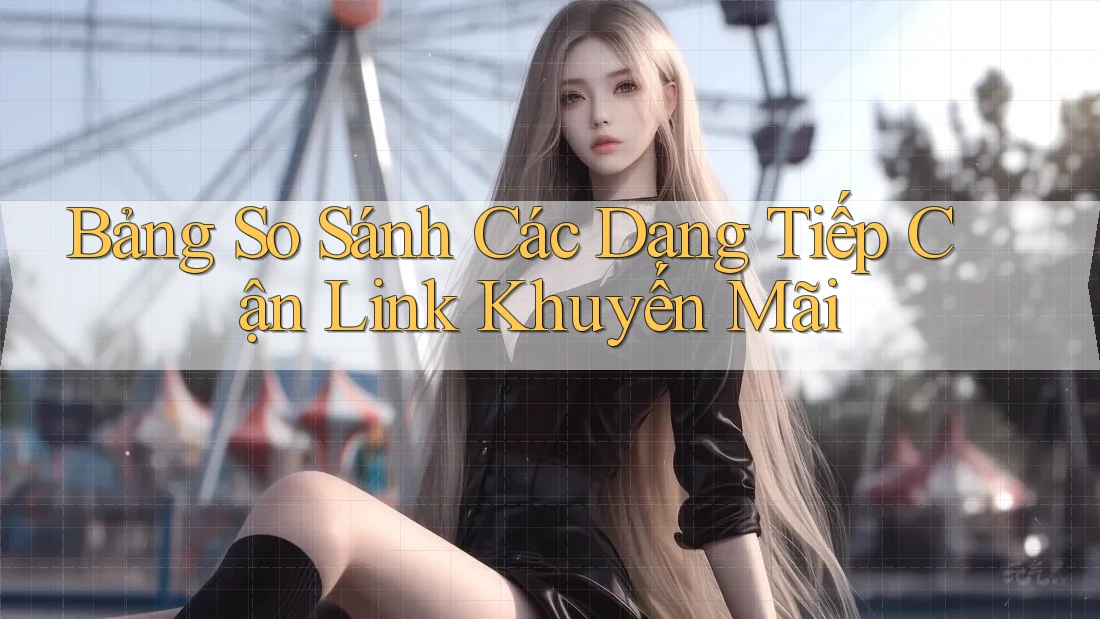 Bảng So Sánh Các Dạng Tiếp Cận Link Khuyến Mãi Bảng So Sánh Các Dạng Tiếp Cận Link Khuyến Mãi