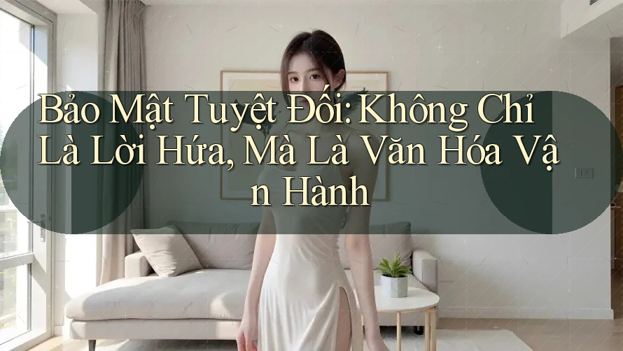Bảo Mật Tuyệt Đối: Không Chỉ Là Lời Hứa, Mà Là Văn Hóa Vận Hành