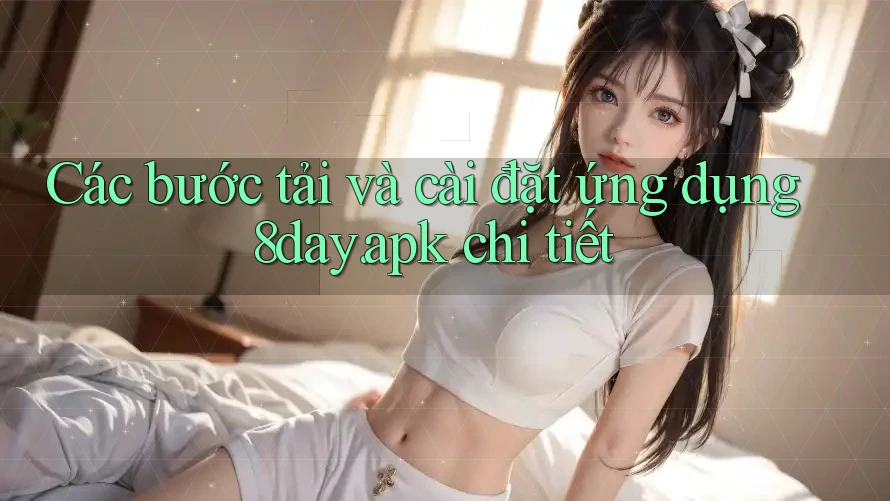 Các bước tải và cài đặt ứng dụng 8day. apk chi tiết