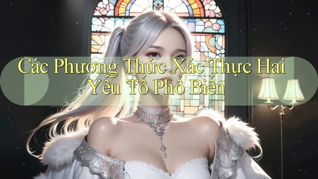 Các Phương Thức Xác Thực Hai Yếu Tố Phổ Biến Các Phương Thức Xác Thực Hai Yếu Tố Phổ Biến