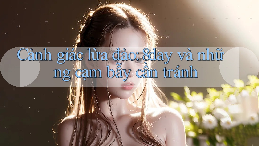 Cảnh giác lừa đảo: 8day và những cạm bẫy cần tránh