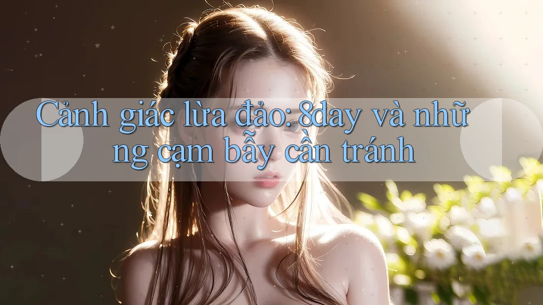 Cảnh giác lừa đảo: 8day và những cạm bẫy cần tránh