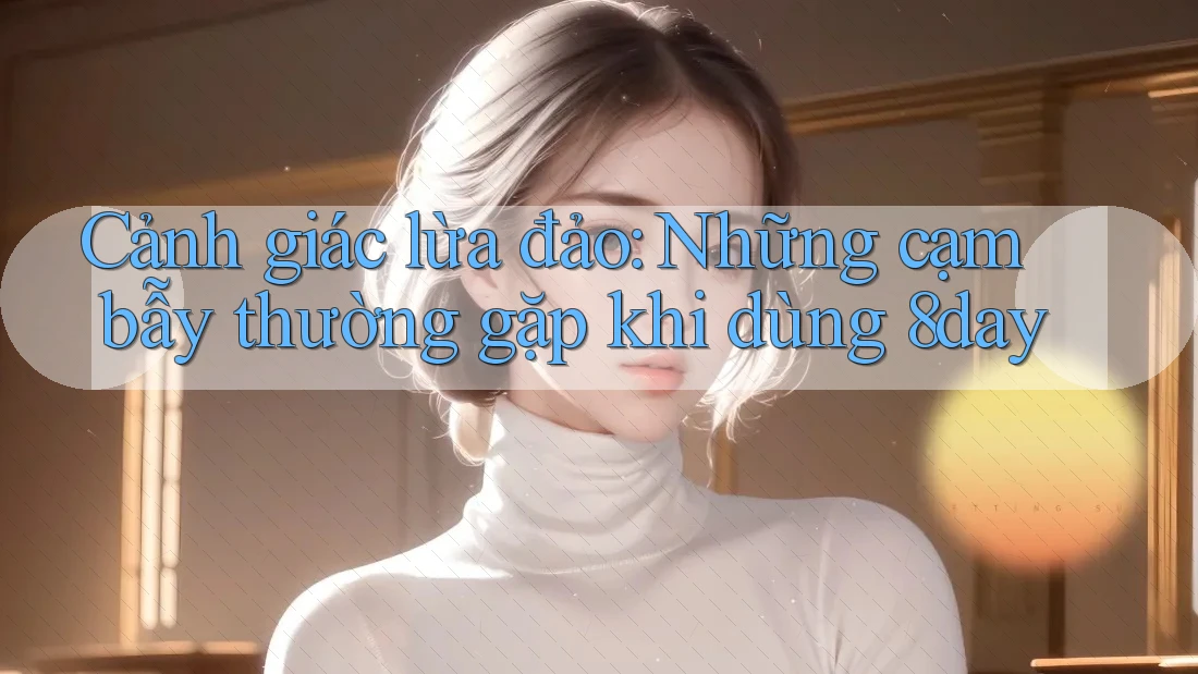 Cảnh giác lừa đảo: Những cạm bẫy thường gặp khi dùng 8day Cảnh giác lừa đảo: Những cạm bẫy thường gặp khi dùng 8day