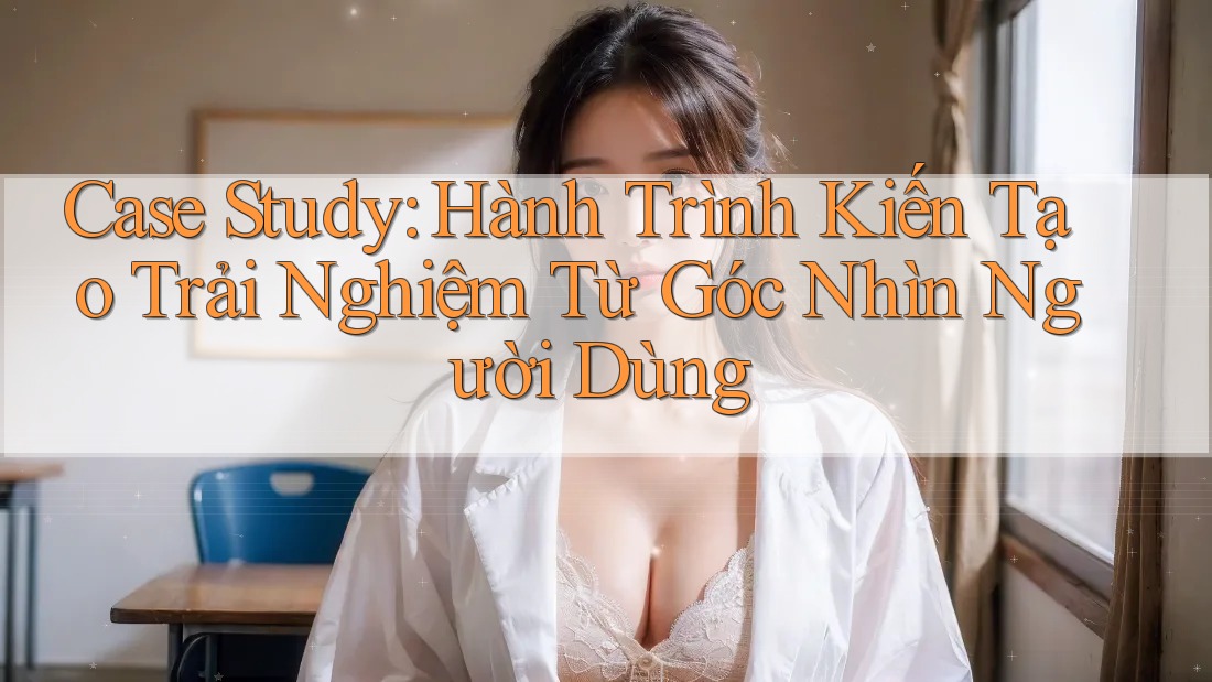 Case Study: Hành Trình Kiến Tạo Trải Nghiệm Từ Góc Nhìn Người Dùng Case Study: Hành Trình Kiến Tạo Trải Nghiệm Từ Góc Nhìn Người Dùng
