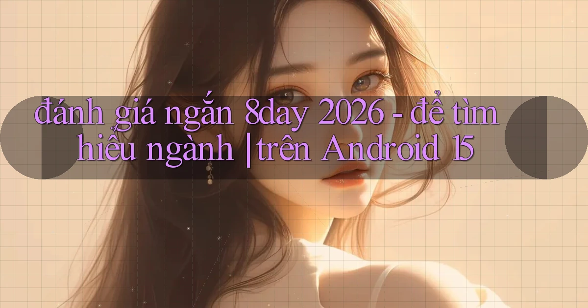 đánh giá ngắn 8day 2026   để tìm hiểu ngành trên Android 15
