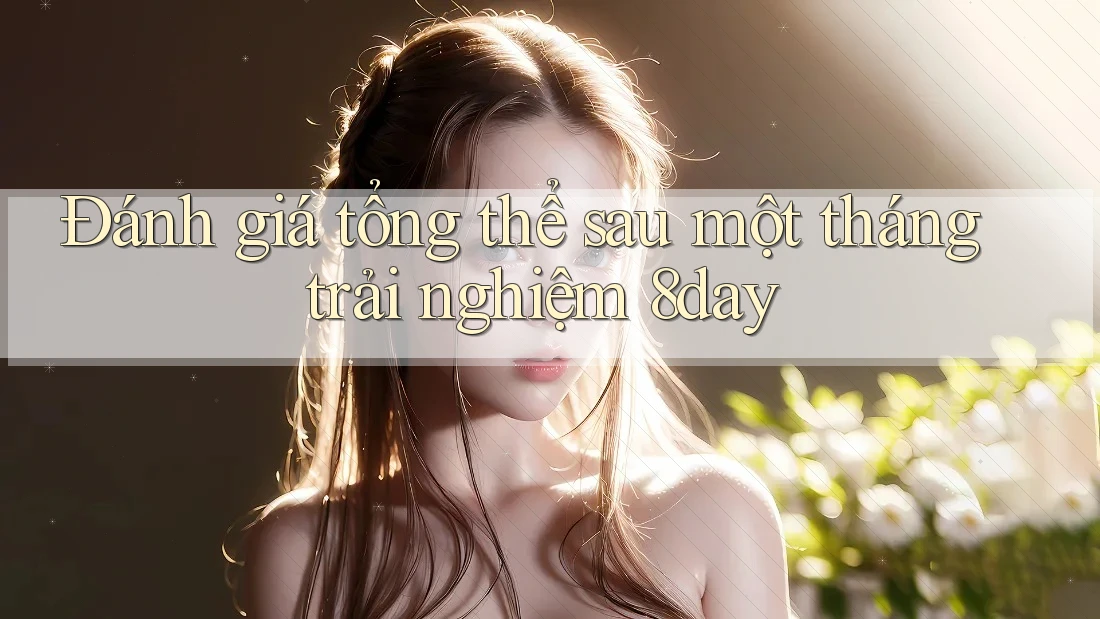 Đánh giá tổng thể sau một tháng trải nghiệm 8day