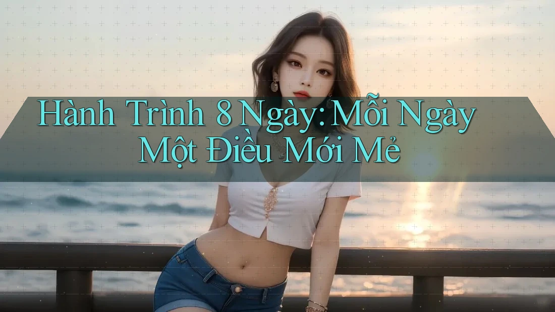 Hành Trình 8 Ngày: Mỗi Ngày Một Điều Mới Mẻ Hành Trình 8 Ngày: Mỗi Ngày Một Điều Mới Mẻ