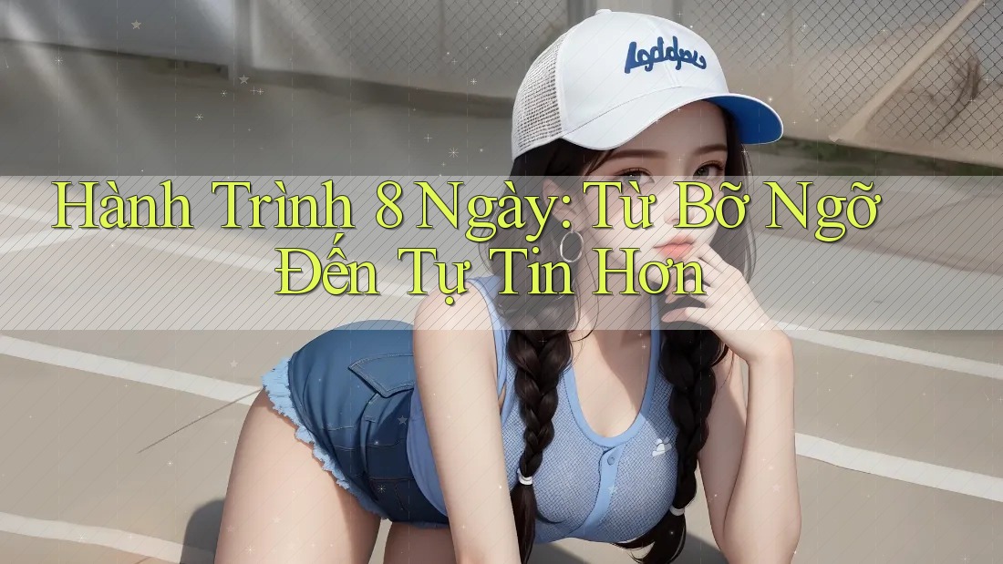 Hành Trình 8 Ngày: Từ Bỡ Ngỡ Đến Tự Tin Hơn Hành Trình 8 Ngày: Từ Bỡ Ngỡ Đến Tự Tin Hơn