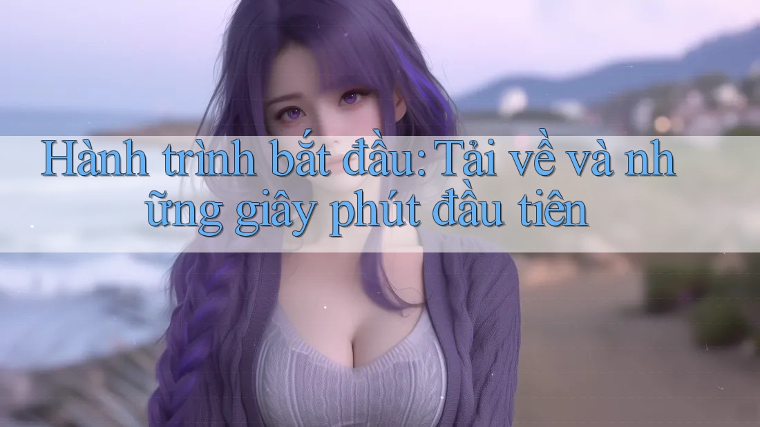 Hành trình bắt đầu: Tải về và những giây phút đầu tiên