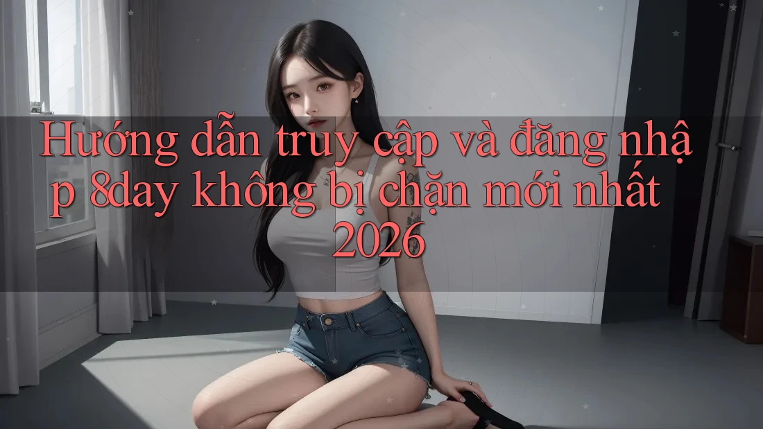 Hướng dẫn truy cập và đăng nhập 8day không bị chặn mới nhất 2026 Hướng dẫn truy cập và đăng nhập 8day không bị chặn mới nhất 2026