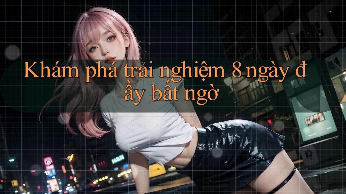 Khám phá trải nghiệm 8 ngày đầy bất ngờ