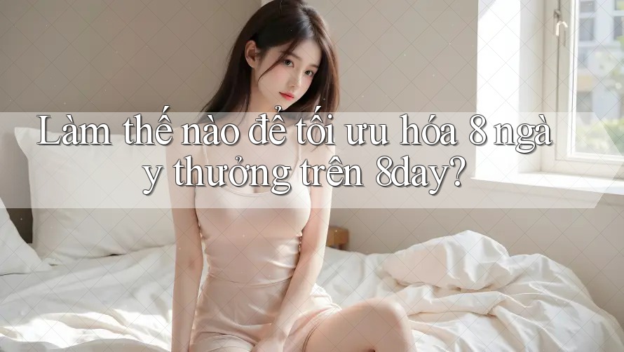 Làm thế nào để tối ưu hóa 8 ngày thưởng trên 8day?