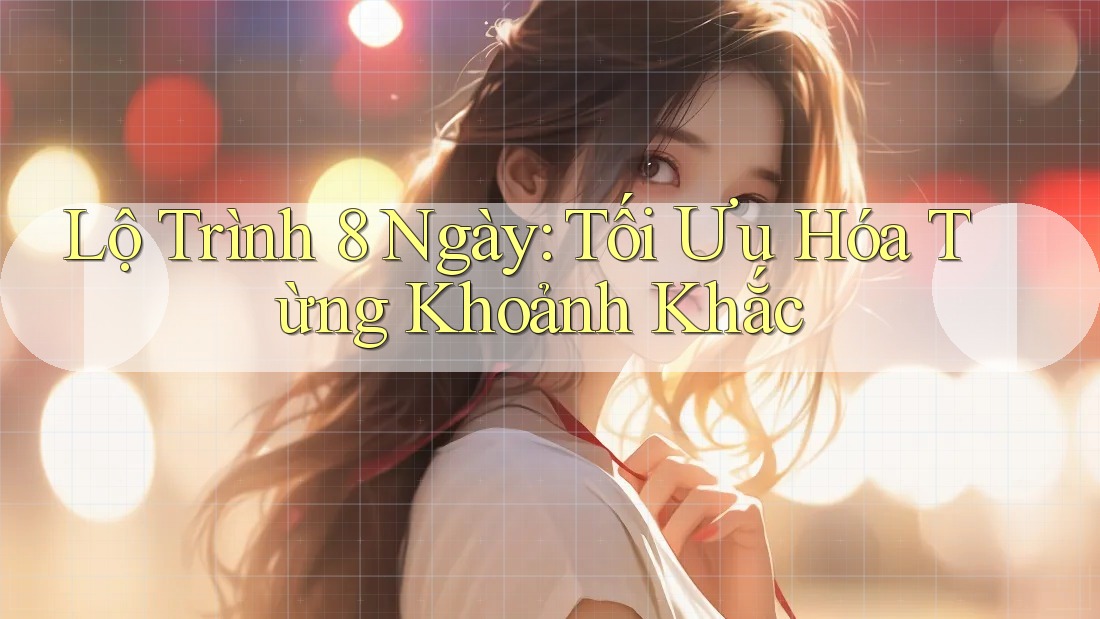 Lộ Trình 8 Ngày: Tối Ưu Hóa Từng Khoảnh Khắc