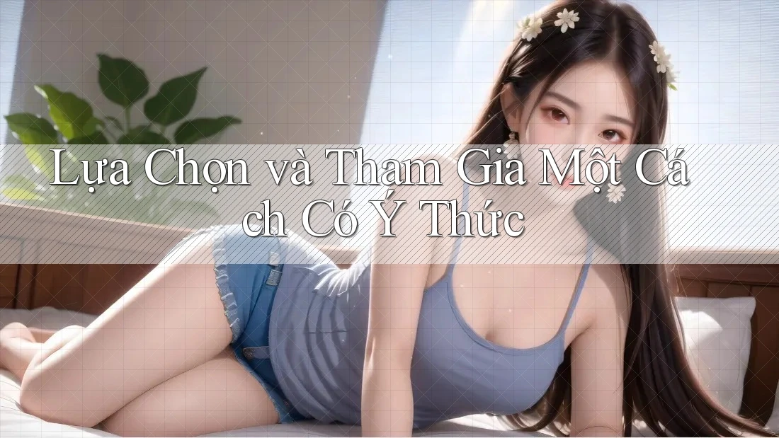 Lựa Chọn và Tham Gia Một Cách Có Ý Thức Lựa Chọn và Tham Gia Một Cách Có Ý Thức