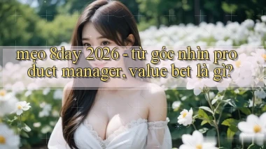 mẹo 8day 2026   từ góc nhìn product manager, value bet là gì