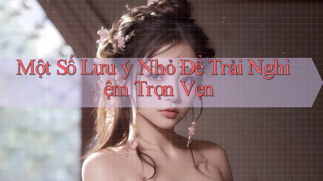 Một Số Lưu ý Nhỏ Để Trải Nghiệm Trọn Vẹn