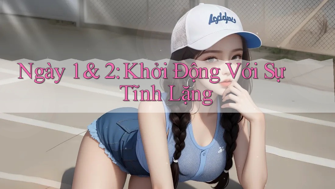 Ngày 1 & 2: Khởi Động Với Sự Tĩnh Lặng Ngày 1 & 2: Khởi Động Với Sự Tĩnh Lặng
