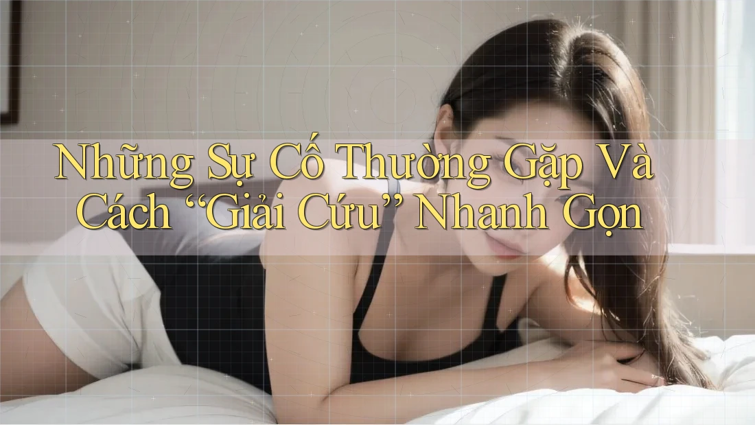 Những Sự Cố Thường Gặp Và Cách “Giải Cứu” Nhanh Gọn Những Sự Cố Thường Gặp Và Cách “Giải Cứu” Nhanh Gọn