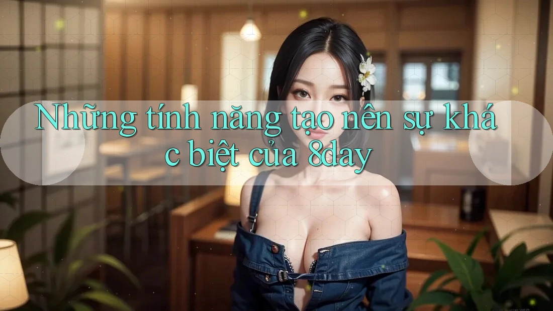 Những tính năng tạo nên sự khác biệt của 8day Những tính năng tạo nên sự khác biệt của 8day