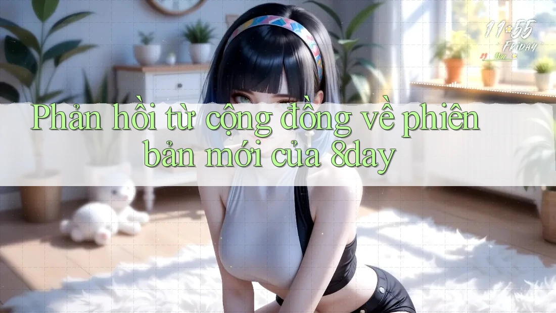 Phản hồi từ cộng đồng về phiên bản mới của 8day