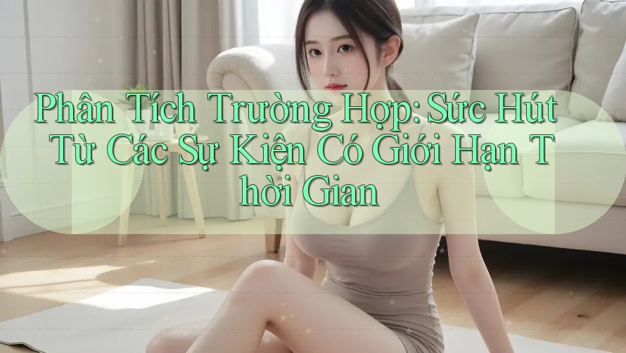 Phân Tích Trường Hợp: Sức Hút Từ Các Sự Kiện Có Giới Hạn Thời Gian Phân Tích Trường Hợp: Sức Hút Từ Các Sự Kiện Có Giới Hạn Thời Gian