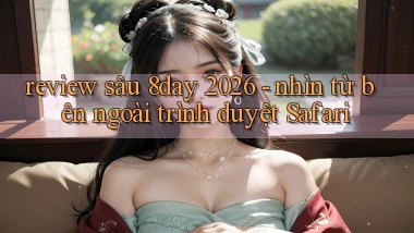 review sâu 8day 2026   nhìn từ bên ngoài trình duyệt Safari