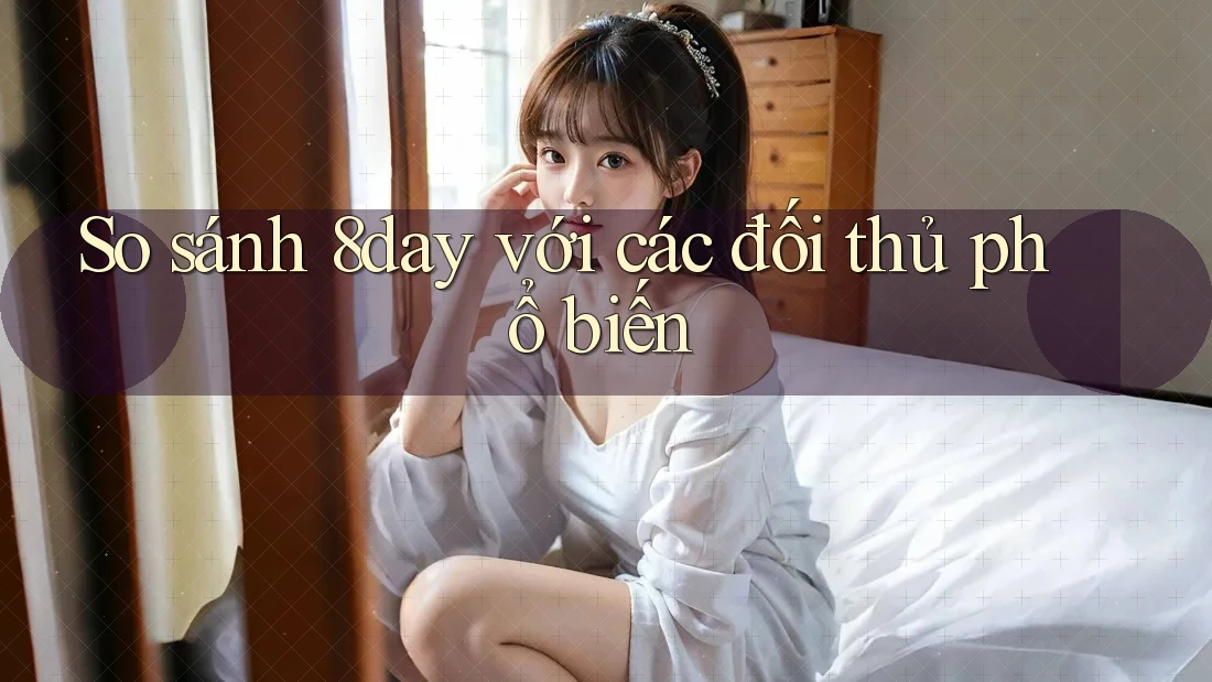 So sánh 8day với các đối thủ phổ biến So sánh 8day với các đối thủ phổ biến