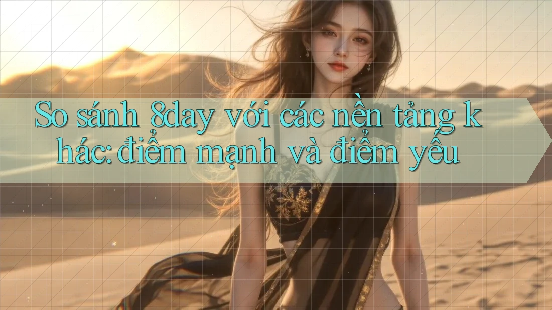 So sánh 8day với các nền tảng khác: điểm mạnh và điểm yếu