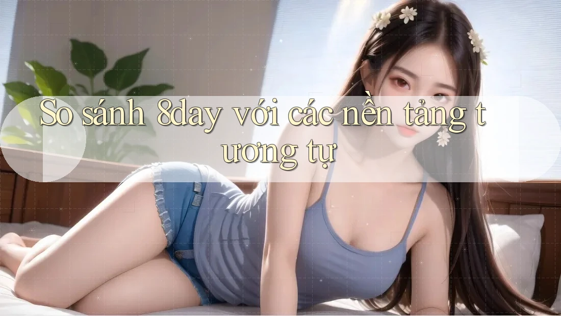 So sánh 8day với các nền tảng tương tự So sánh 8day với các nền tảng tương tự